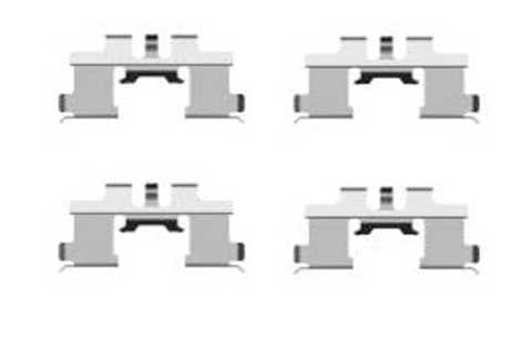 PAD FITTING KIT AXLE SET