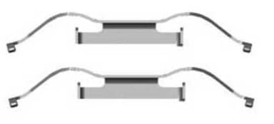 PAD FITTING KIT AXLE SET