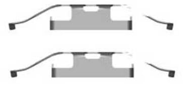 PAD FITTING KIT AXLE SET