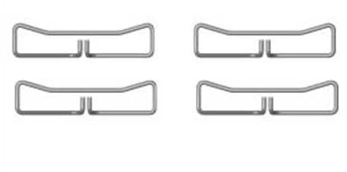 PAD FITTING KIT AXLE SET