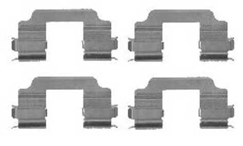 PAD FITTING KIT AXLE SET