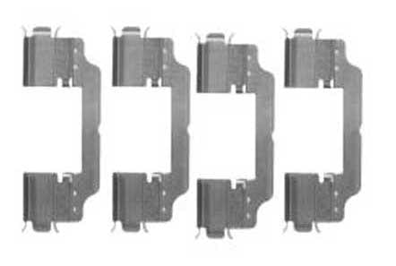 PAD FITTING KIT AXLE SET