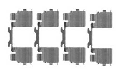 PAD FITTING KIT AXLE SET