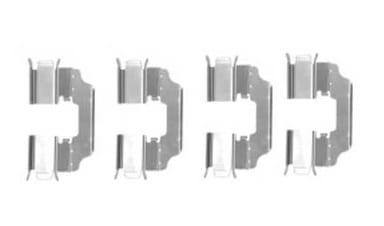 PAD FITTING KIT AXLE SET