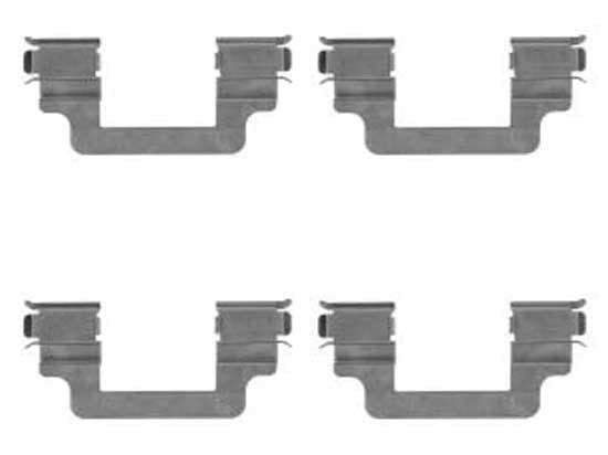 PAD FITTING KIT AXLE SET