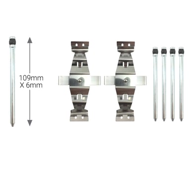 PAD FITTING KIT AXLE SET