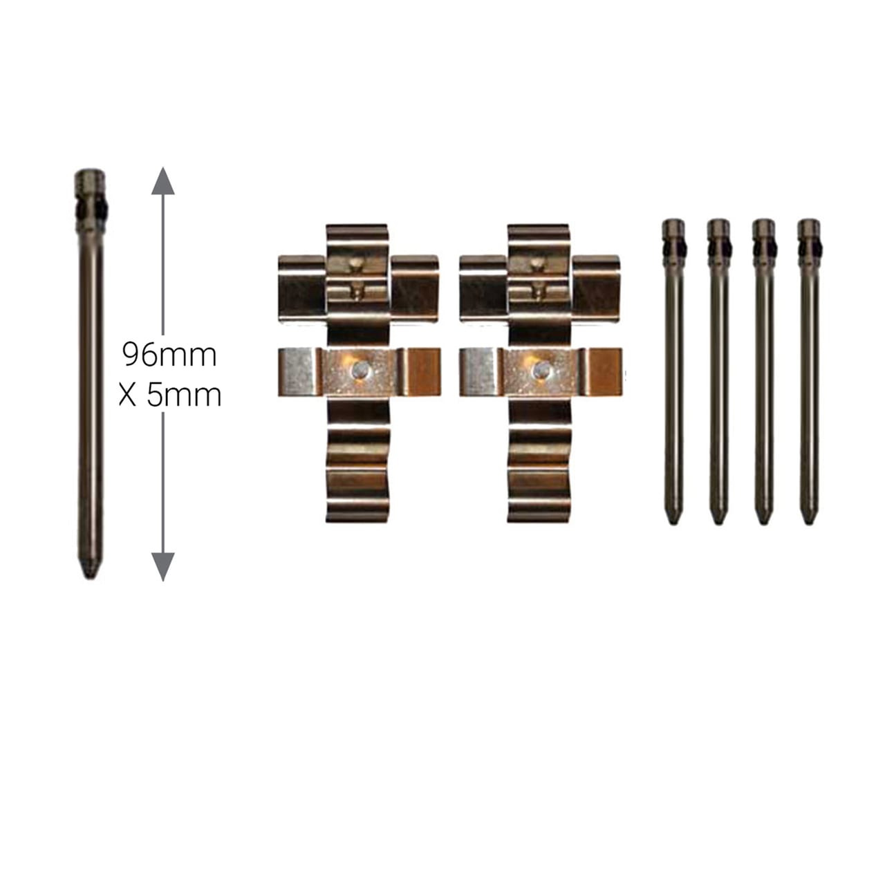 PAD FITTING KIT AXLE SET