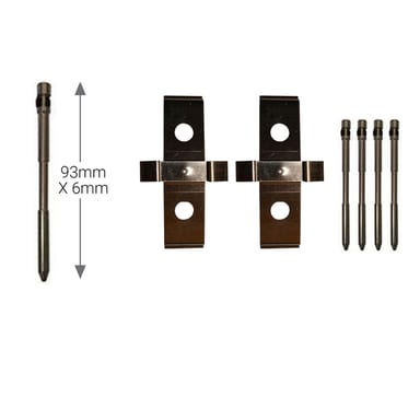 PAD FITTING KIT AXLE SET