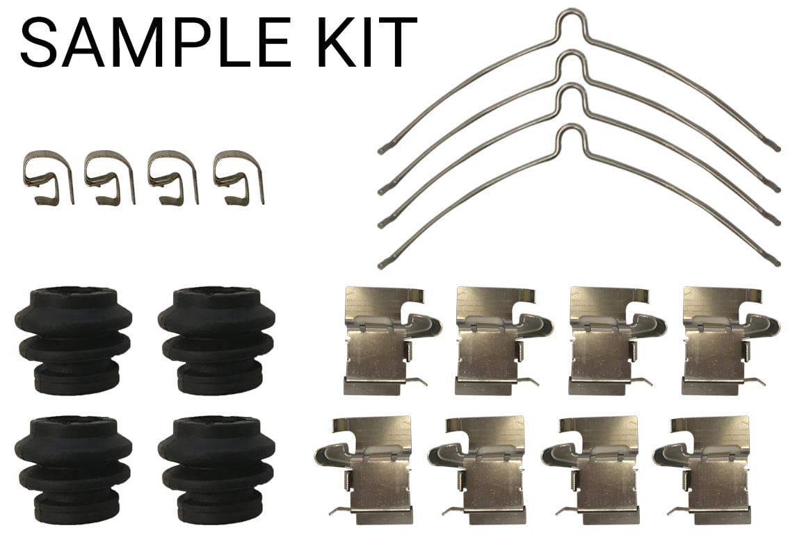 PAD FITTING KIT AXLE SET