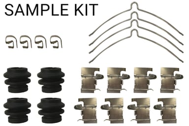 PAD FITTING KIT AXLE SET