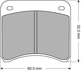 PREMIUM BRAKE PAD SET (4)