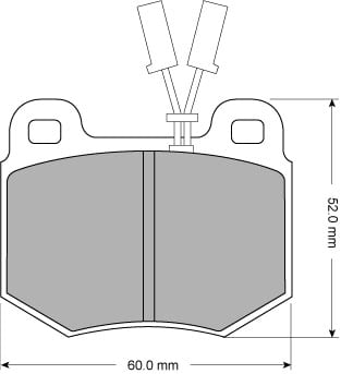 PREMIUM BRAKE PAD SET (4)