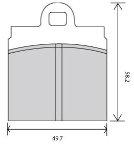 PREMIUM BRAKE PAD SET (4)
