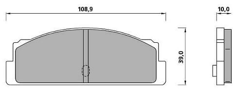 PREMIUM BRAKE PAD SET (4)