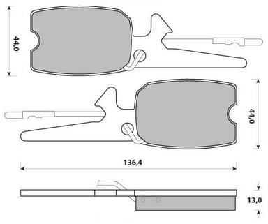 PREMIUM BRAKE PAD SET (4)