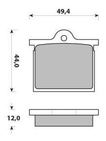 PREMIUM BRAKE PAD SET (4)