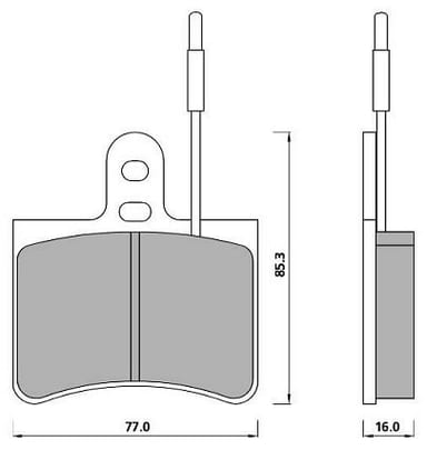 PREMIUM BRAKE PAD SET (4)