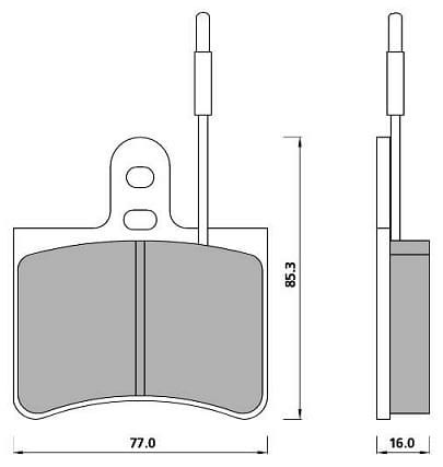 PREMIUM BRAKE PAD SET (4)