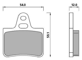 PREMIUM BRAKE PAD SET (4)