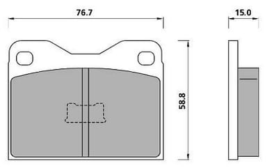 PREMIUM BRAKE PAD SET (4)