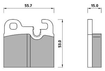 PREMIUM BRAKE PAD SET (4)