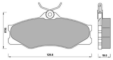 PREMIUM BRAKE PAD SET (4)