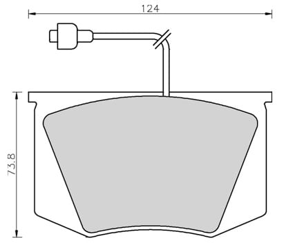 PREMIUM BRAKE PAD SET (4)