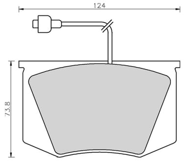 PREMIUM BRAKE PAD SET (4)
