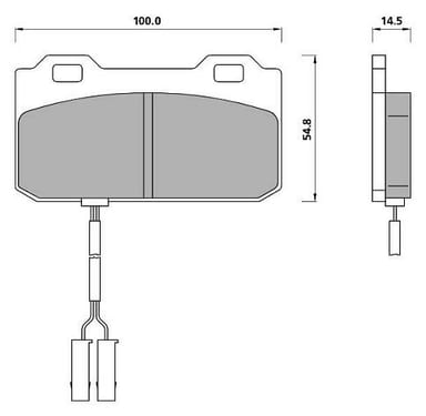 PREMIUM BRAKE PAD SET (4)