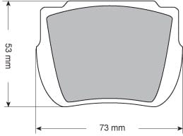 PREMIUM BRAKE PAD SET (4)