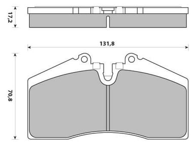 PREMIUM BRAKE PAD SET (4)