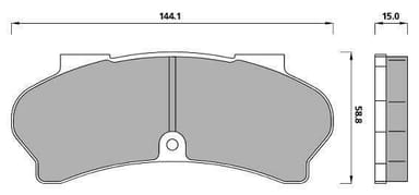 PREMIUM BRAKE PAD SET (4)