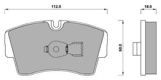 PREMIUM BRAKE PAD SET (4)