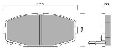PREMIUM BRAKE PAD SET (4)