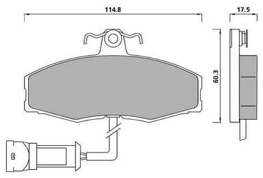 PREMIUM BRAKE PAD SET (4)