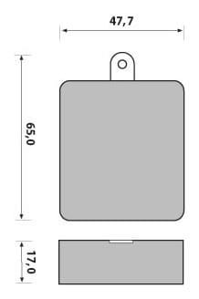 PREMIUM BRAKE PAD SET (4)