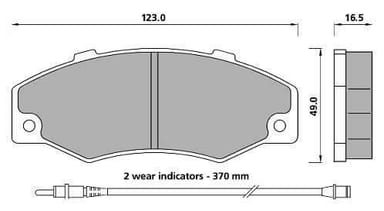 PREMIUM BRAKE PAD SET (4)