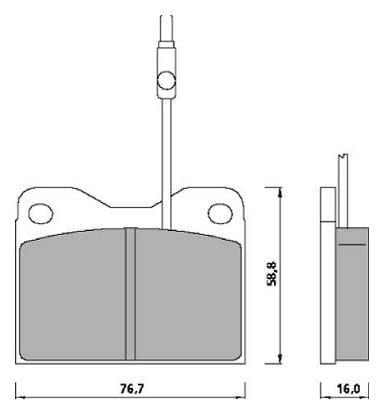 PREMIUM BRAKE PAD SET (4)