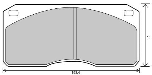 PREMIUM BRAKE PAD SET (4)