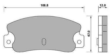 PREMIUM BRAKE PAD SET (4)