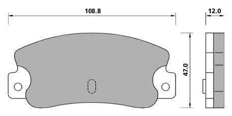 PREMIUM BRAKE PAD SET (4)