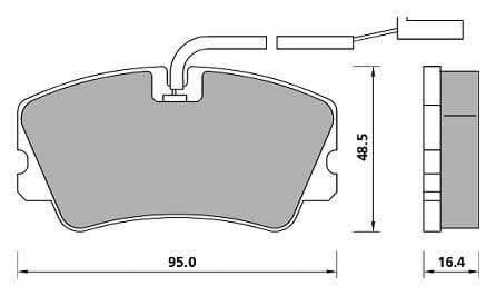 PREMIUM BRAKE PAD SET (4)