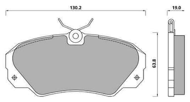 PREMIUM BRAKE PAD SET (4)