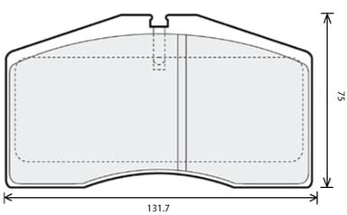 PREMIUM BRAKE PAD SET (4)