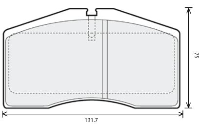 PREMIUM BRAKE PAD SET (4)