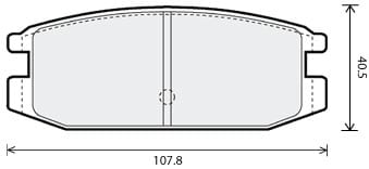 PREMIUM BRAKE PAD SET (4)