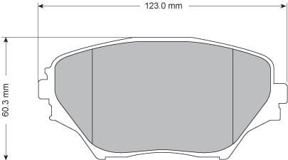 PREMIUM BRAKE PAD SET (4)