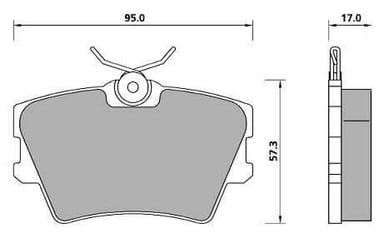 PREMIUM BRAKE PAD SET (4)