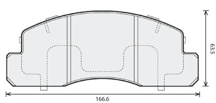 PREMIUM BRAKE PAD SET (4)