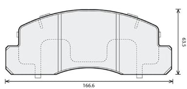 PREMIUM BRAKE PAD SET (4)